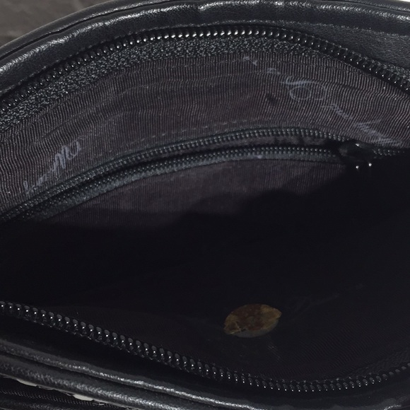 Whiting And Davis Small Bag With Leather Trim - Picture 6 of 11